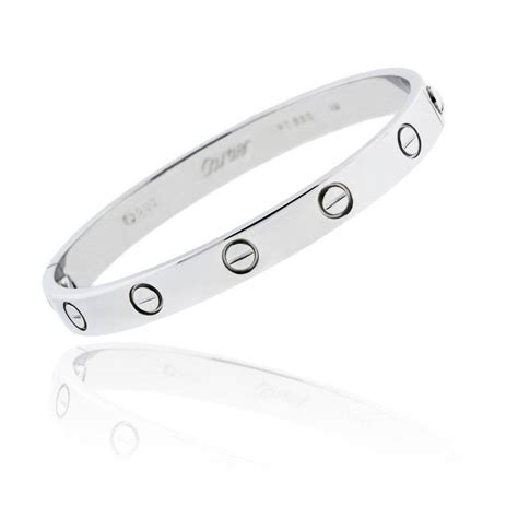 cartier sterling silver bracelet price